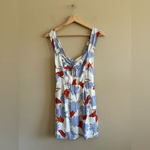 NEW LA Space Nordstrom Floral Sleeveless Sundress, Size Medium